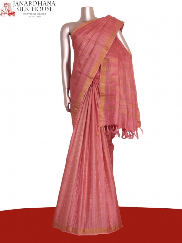 Handloom Pure Tussar Silk Saree